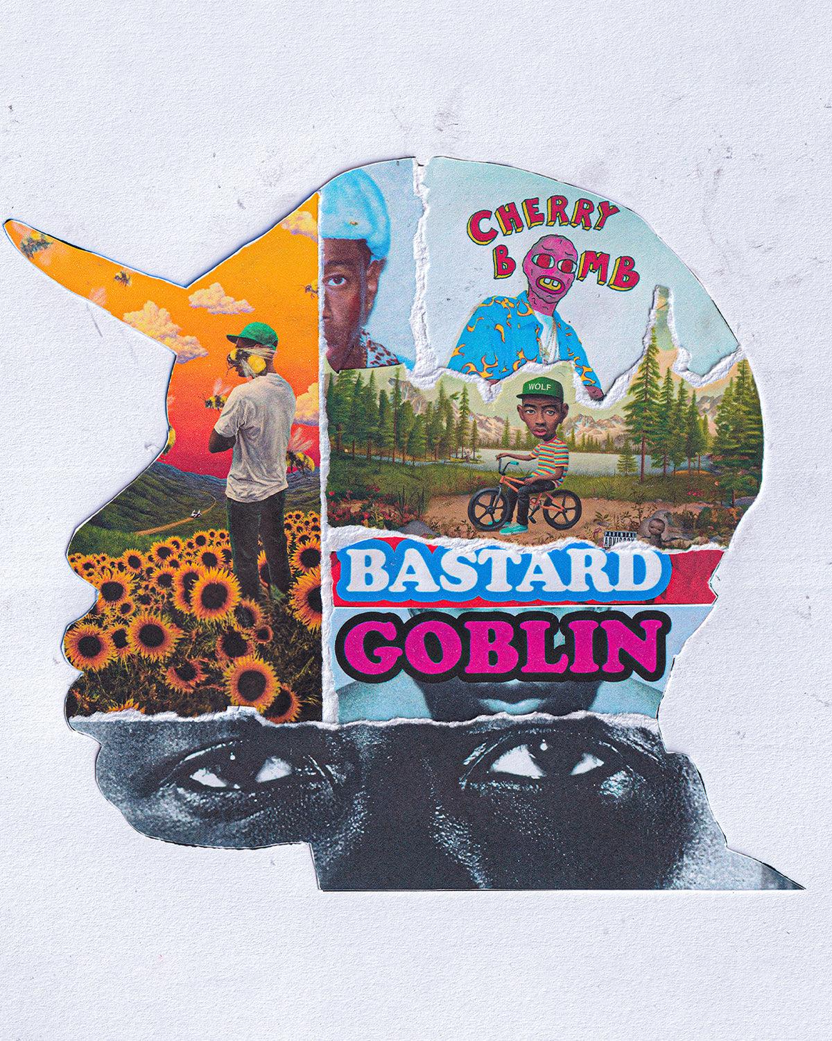 Tyler The Creator Head Collage Poster - kxng