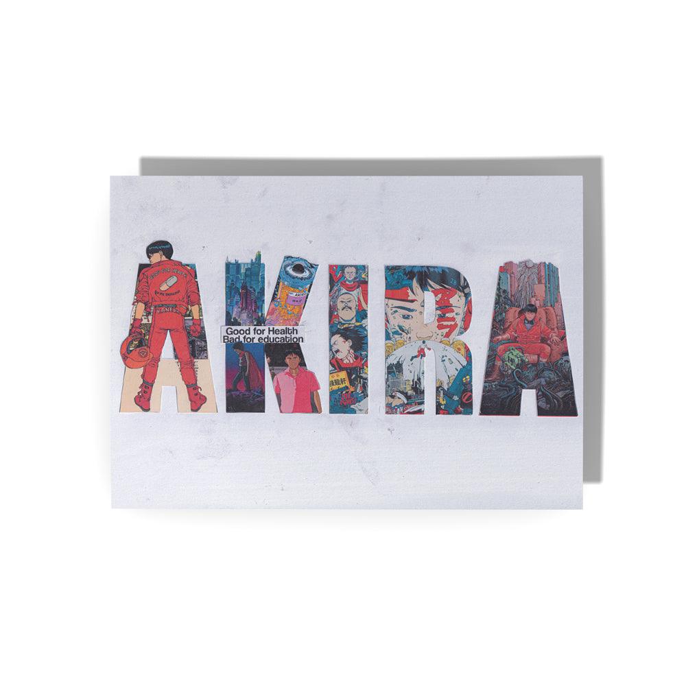 AKIRA Type Collage Poster - kxng