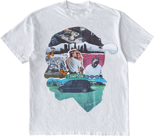 Kendrick Lamar Head Collage Shirt - kxng