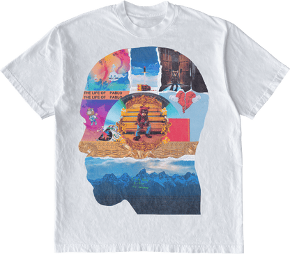 Kanye Head Collage Shirt - kxng