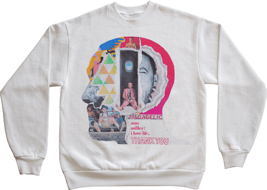 Mac Miller Head Collage Sweatshirt