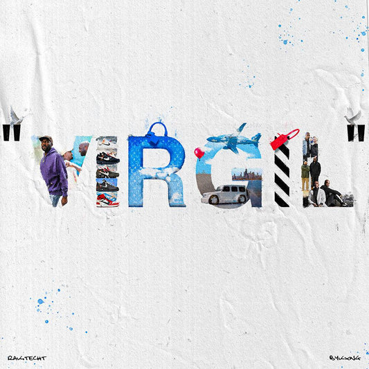 "VIRGIL" Type Collage Poster - kxng