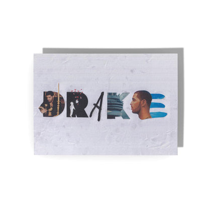 DRAKE Type Collage Poster - kxng