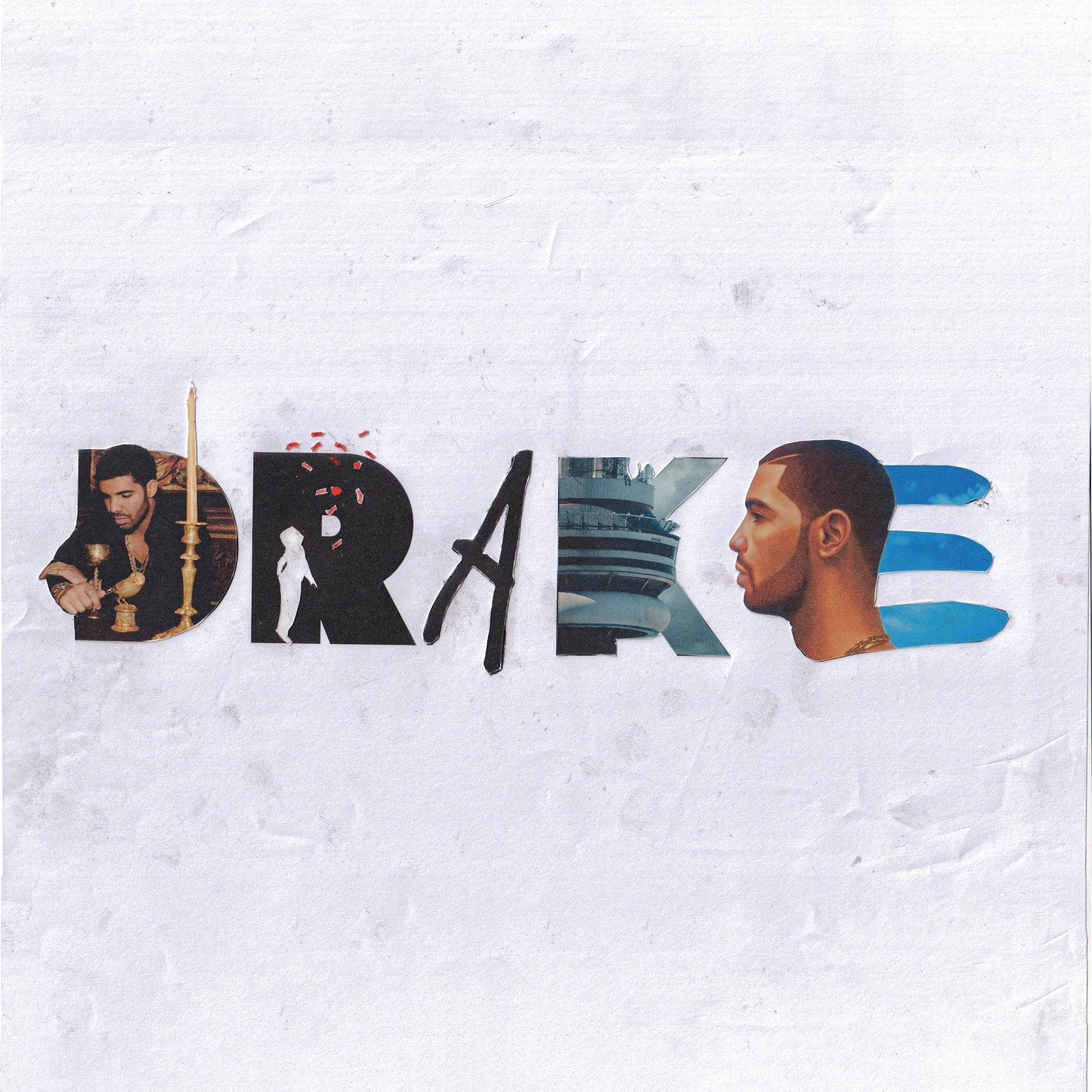 DRAKE Type Collage Poster - kxng